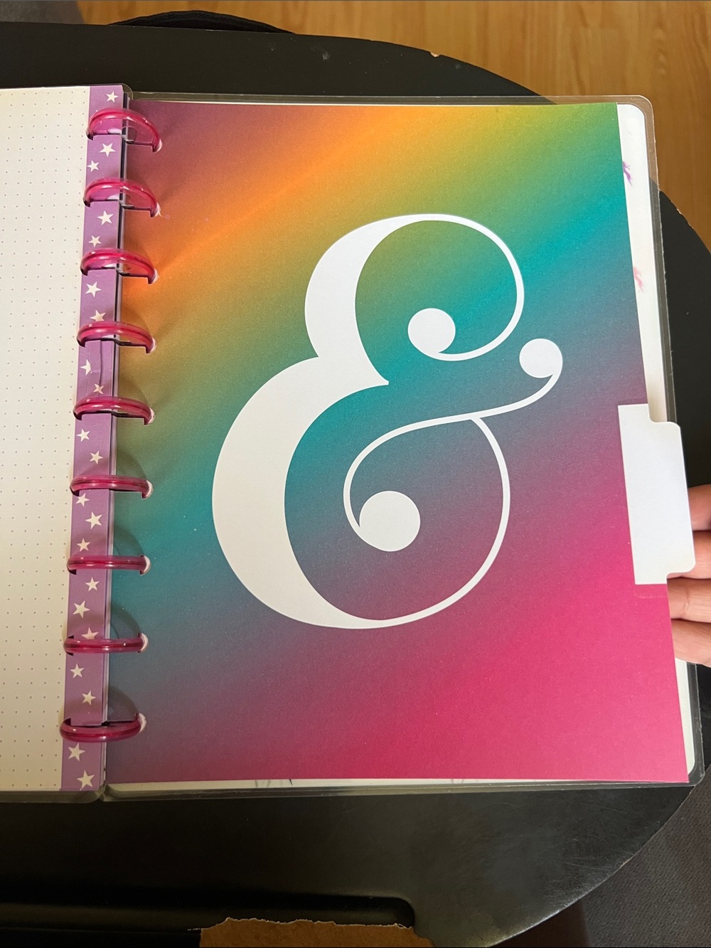 The Happy Planner Striped Notebook in Purple, Pink, Teal, Blue, Green, Orange - Picture 7 of 9